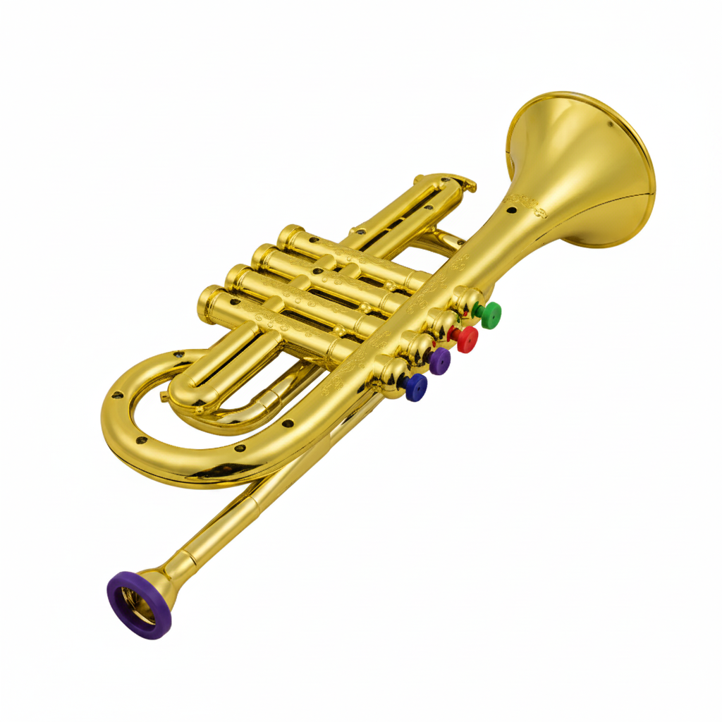 Children’s Music Trumpet Toy with Colored Keys Educational Musical Toy