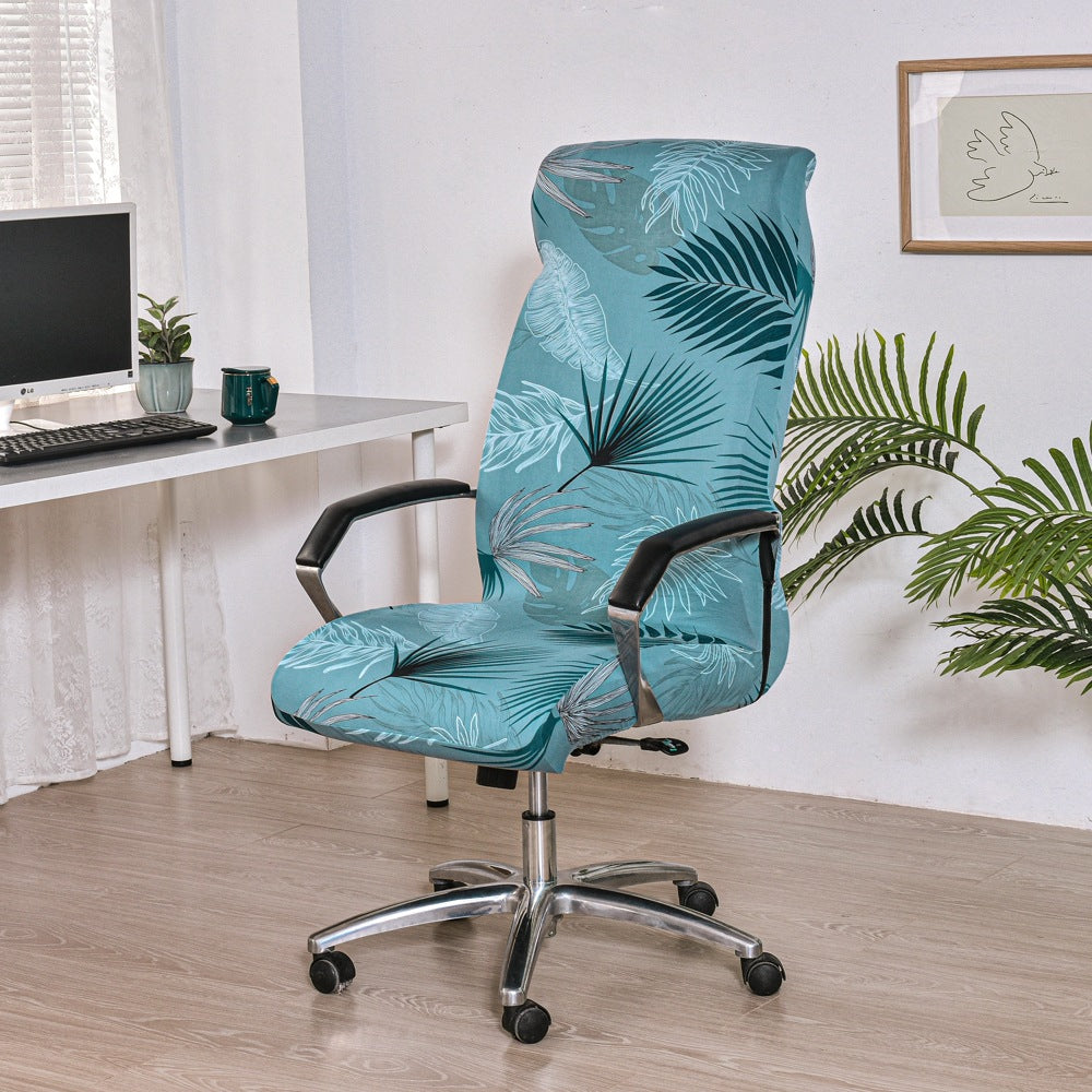 Housse de chaise de bureau pivotante pour ordinateur d'hôtel