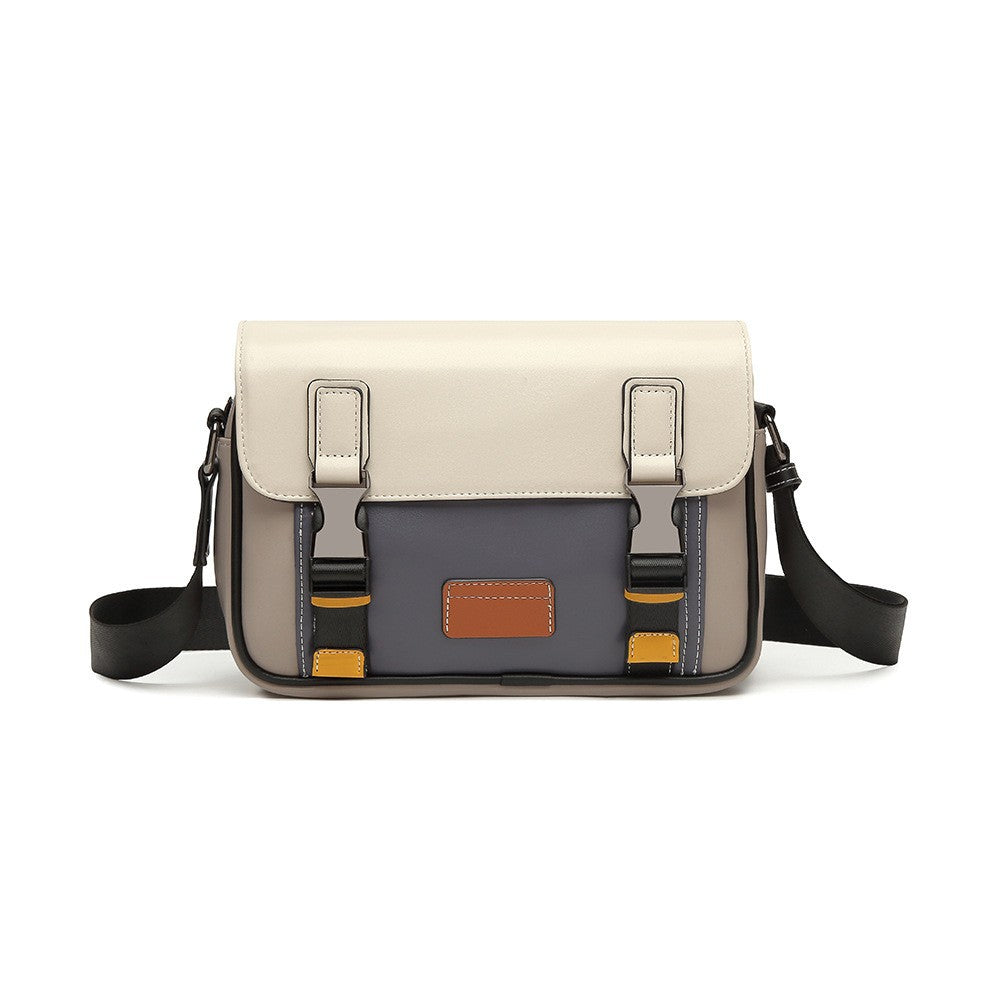 New Men's Casual Horizontal Commuting Business Shoulder Bag