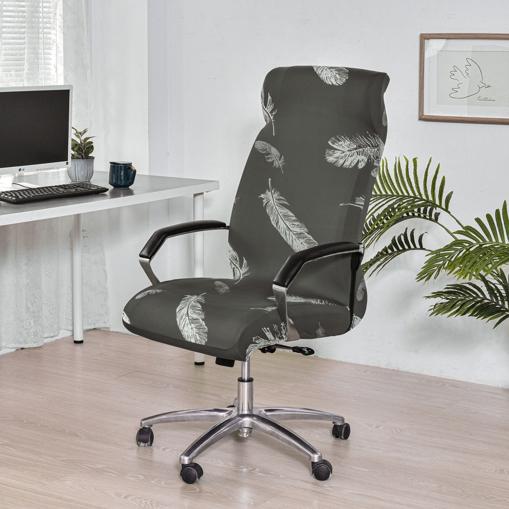 Housse de chaise de bureau pivotante pour ordinateur d'hôtel