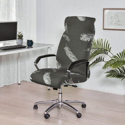 Housse de chaise de bureau pivotante pour ordinateur d'hôtel