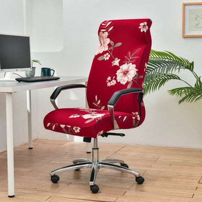 Housse de chaise de bureau pivotante pour ordinateur d'hôtel
