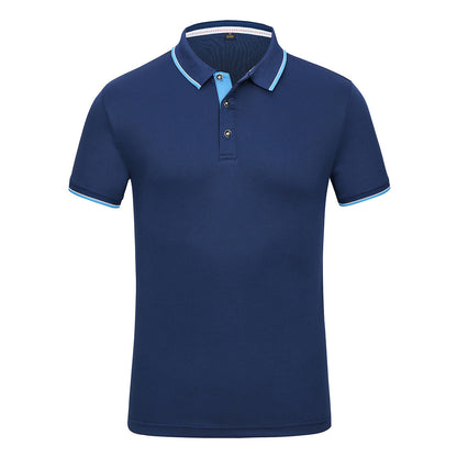 Quick-drying Polo Shirt Men's Lapel Short Sleeve
