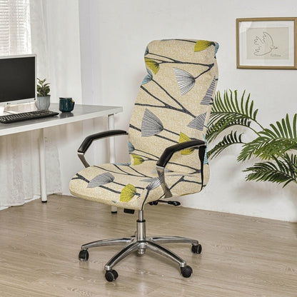 Housse de chaise de bureau pivotante pour ordinateur d'hôtel