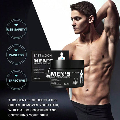 Men's Mild Hair Removal Cream – Portable Depilatory | 50g