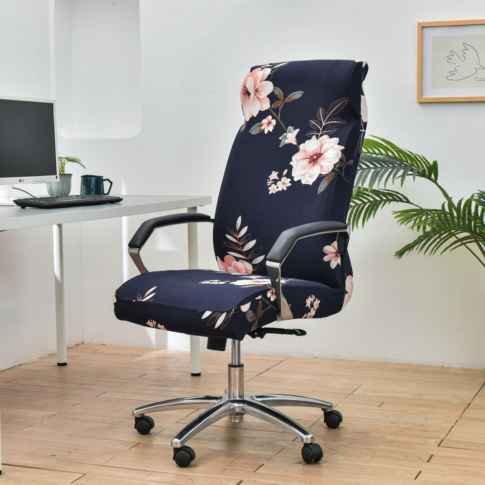 Housse de chaise de bureau pivotante pour ordinateur d'hôtel