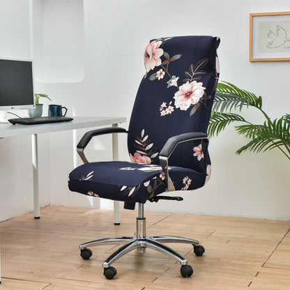 Housse de chaise de bureau pivotante pour ordinateur d'hôtel