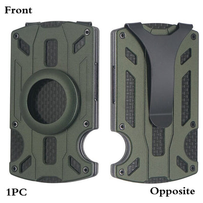 Fashion Personality Aluminum Alloy Men's Wallet Card