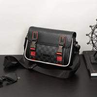 New Men's Casual Horizontal Commuting Business Shoulder Bag