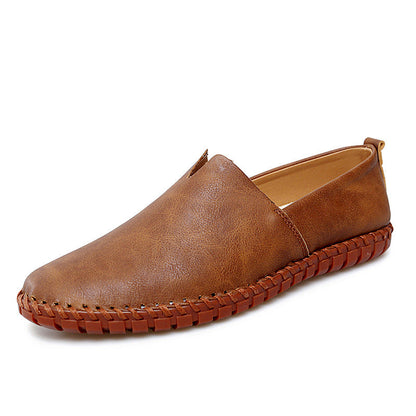 Men's Spring And Autumn Flat Beanie Shoes