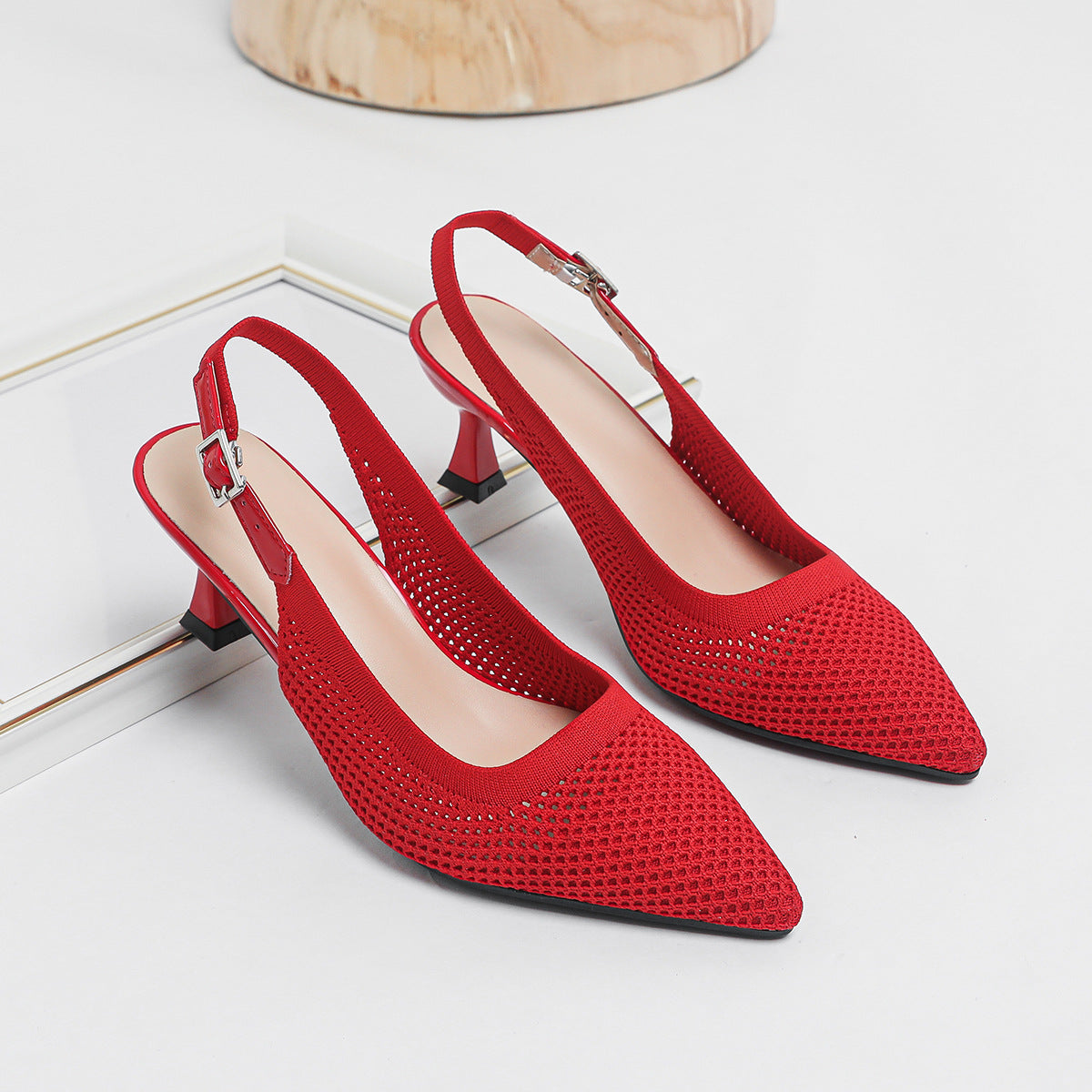 Women's Summer Flyknit Fashion Statement Sandals