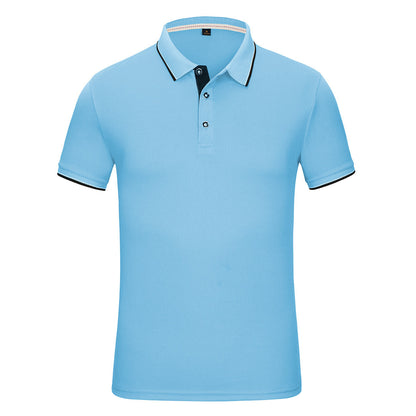 Quick-drying Polo Shirt Men's Lapel Short Sleeve