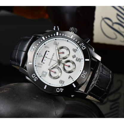 Six-pin Timing Full-function Quartz Men's Business