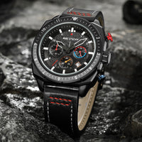 Sports And Leisure Multifunctional Luminous Waterproof Quartz Watch
