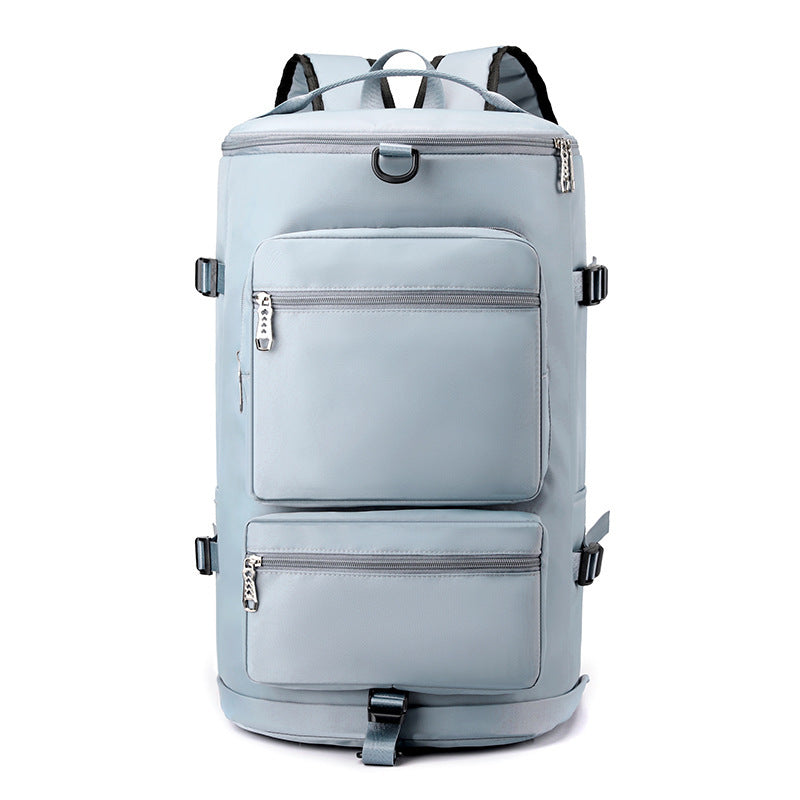 Men's And Women's Large Capacity Dry Wet Separation Fitness Backpack Short-distance Luggage Bag