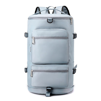 Men's And Women's Large Capacity Dry Wet Separation Fitness Backpack Short-distance Luggage Bag