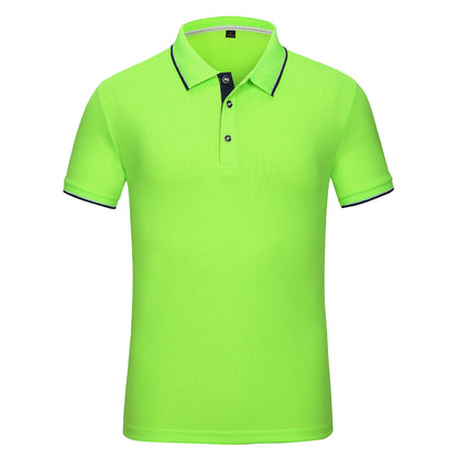 Quick-drying Polo Shirt Men's Lapel Short Sleeve