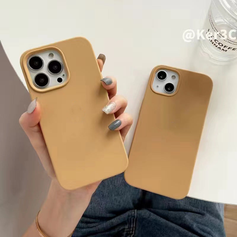 Liquid Silicone Full-Coverage iPhone 16 Case – Camera Protection, Anti-Fingerprint | 18 Colors