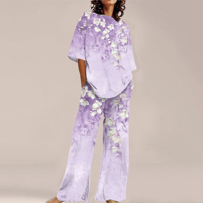 Fashion Personalized Women's 3D Printed Short Sleeve Suit