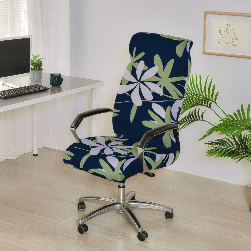 Housse de chaise de bureau pivotante pour ordinateur d'hôtel