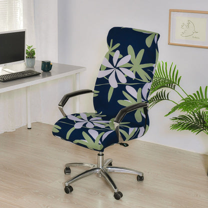 Housse de chaise de bureau pivotante pour ordinateur d'hôtel
