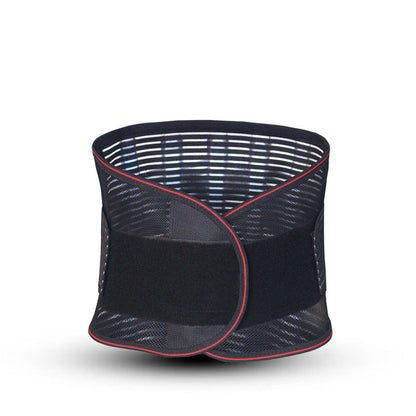 Ceinture de soutien lombaire en maille d'été grande taille avec compression