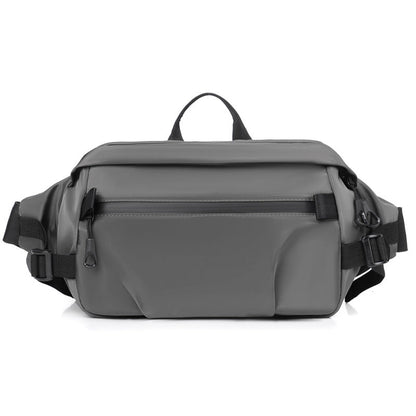 Simple Stylish And Versatile Chest Bag Student Male Commuter Large Capacity Shoulder Bag