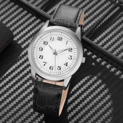 Quartz Men's Watch Business Roman Scale