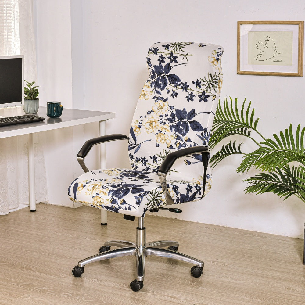 Housse de chaise de bureau pivotante pour ordinateur d'hôtel