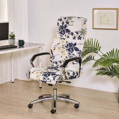 Housse de chaise de bureau pivotante pour ordinateur d'hôtel