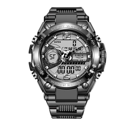 Dual Display Quartz Fashion Sports Watch – Advanced Electronic
