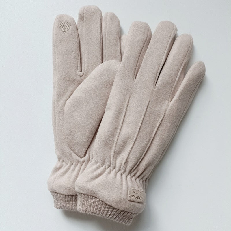Guantes térmicos gruesos de invierno para mujer