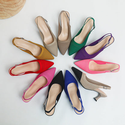 Women's Summer Flyknit Fashion Statement Sandals