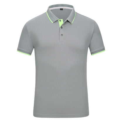 Quick-drying Polo Shirt Men's Lapel Short Sleeve