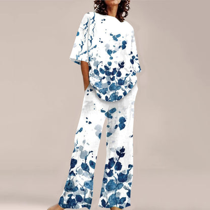 Fashion Personalized Women's 3D Printed Short Sleeve Suit