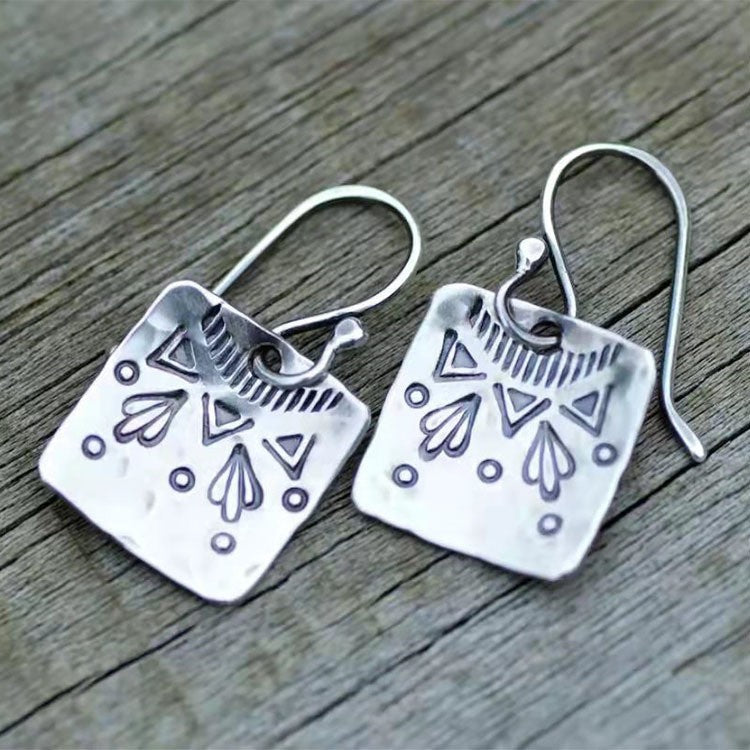 Retro Three-dimensional Sunflower Eardrops Beautiful Sunflower Earrings