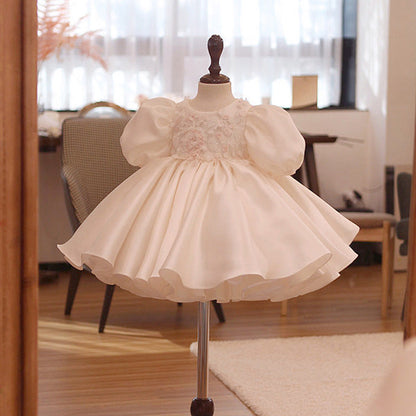 Robe Cérémonie 1 An Bébé Fille Style Princesse