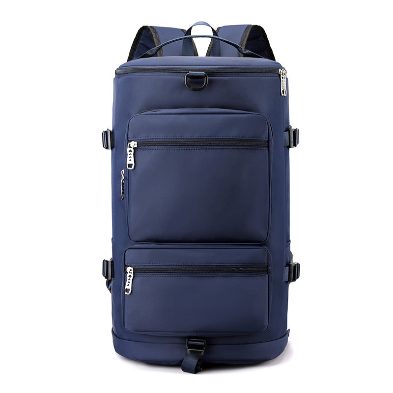 Men's And Women's Large Capacity Dry Wet Separation Fitness Backpack Short-distance Luggage Bag