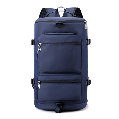 Men's And Women's Large Capacity Dry Wet Separation Fitness Backpack Short-distance Luggage Bag