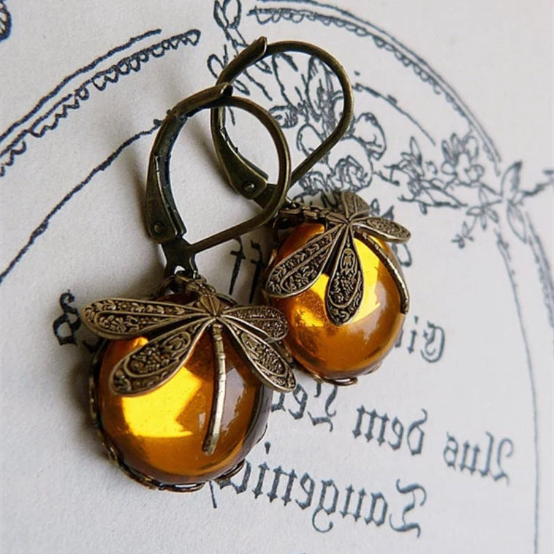Jewelry Vintage Dragonfly Pattern