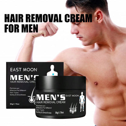 Men's Mild Hair Removal Cream – Portable Depilatory | 50g