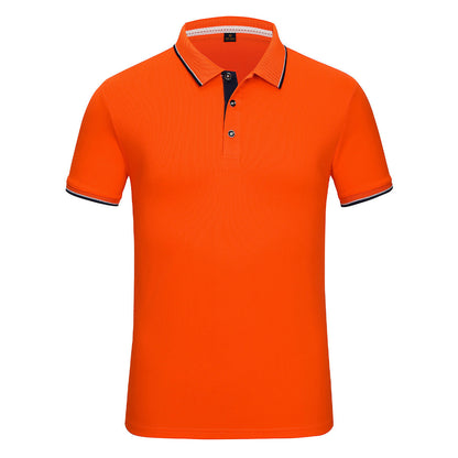 Quick-drying Polo Shirt Men's Lapel Short Sleeve