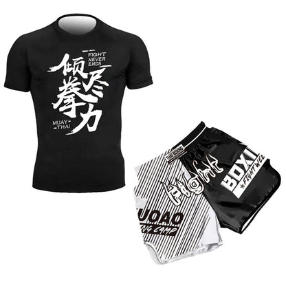 Muay Thai Shorts Clothes For Sanda Boxing Costume Children's Clothes For Sanda Fighting Shorts Muay Thai Free Fight Tights Suit