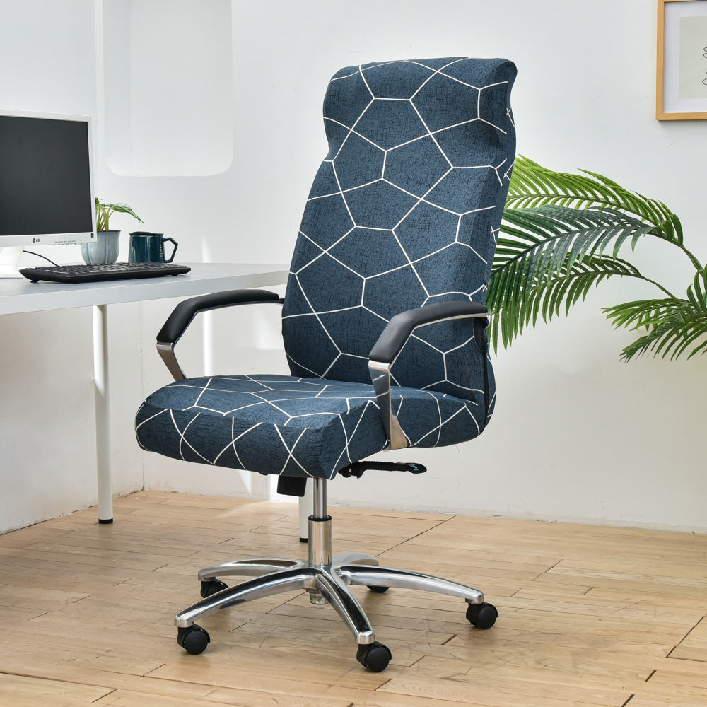 Housse de chaise de bureau pivotante pour ordinateur d'hôtel
