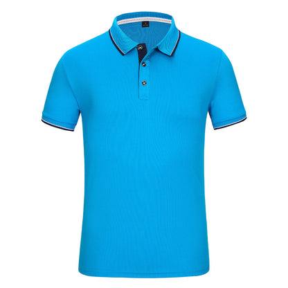 Quick-drying Polo Shirt Men's Lapel Short Sleeve