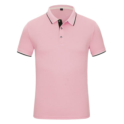 Quick-drying Polo Shirt Men's Lapel Short Sleeve