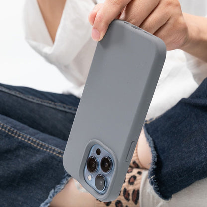 Liquid Silicone Full-Coverage iPhone 16 Case – Camera Protection, Anti-Fingerprint | 18 Colors