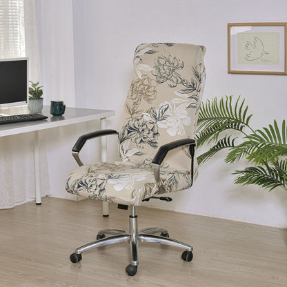 Housse de chaise de bureau pivotante pour ordinateur d'hôtel
