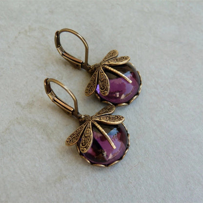 Jewelry Vintage Dragonfly Pattern