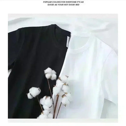 Personality Letter Pattern Oversized T-shirt Men